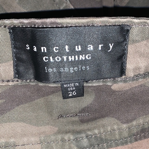Sanctuary Camo Mini Skirt - Picture 3 of 4